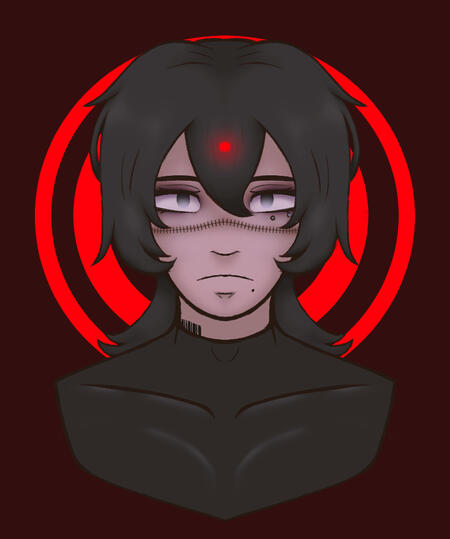 Hayato Rendered Bust of an Original Character © Meme