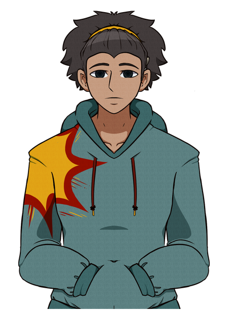 Kiyoshi Arai Rendered Danganronpa Sprite of my OC Kiyoshi Arai